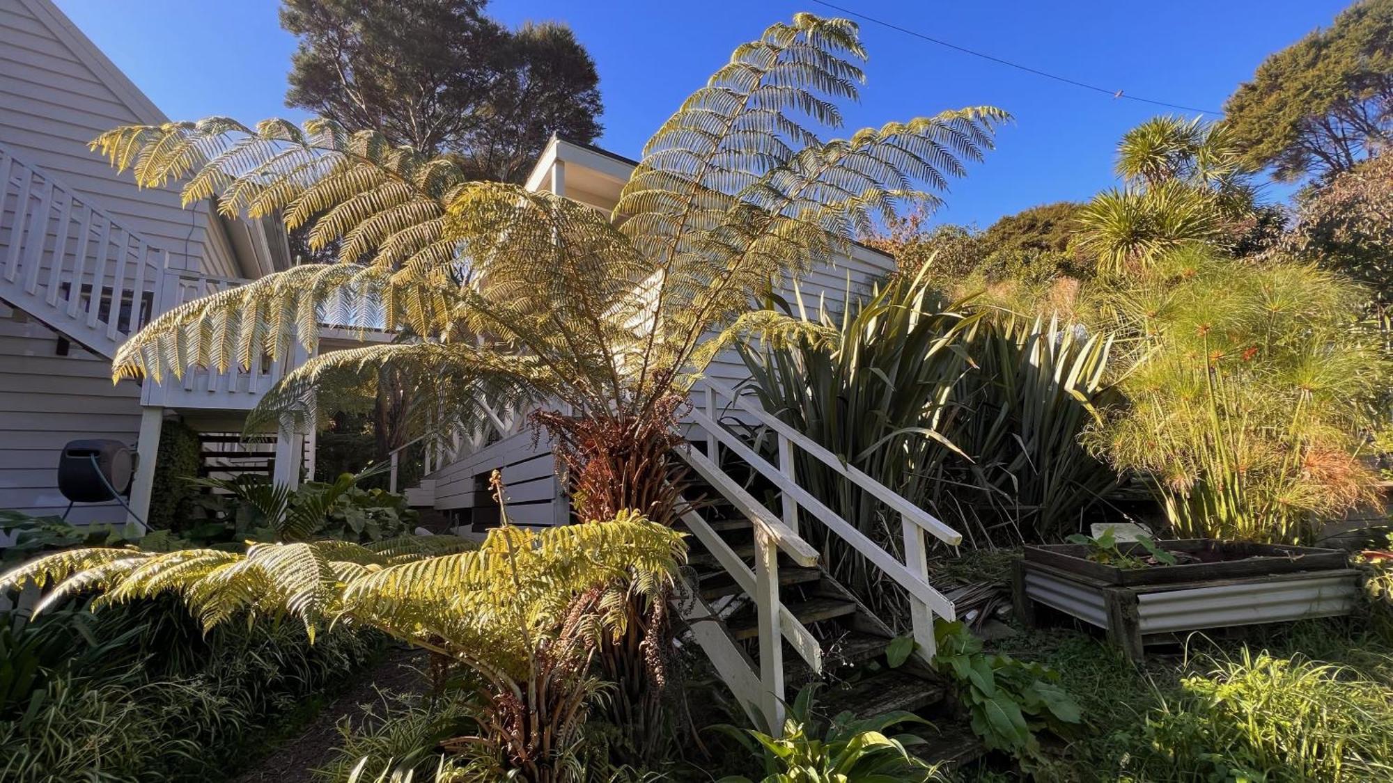 Hekerua Lodge Backpackers Hostel Waiheke Island Oneroa Exterior photo